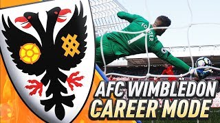 22 SAVES UNREAL GOALKEEPING FIFA 17 AFC Wimbledon RTG Career Mode 22 [upl. by Nisen]