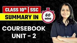 CourseBook Unit 2  English Summary  Class 10  Maharashtra SSC [upl. by Rehpotsyrhc]