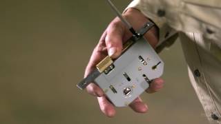 How to Install a Mortice Lock  Tutorial Video by Tradco [upl. by Frankhouse]