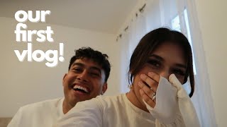 OUR FIRST VLOG   SAIRA AND SY [upl. by Jamaal]