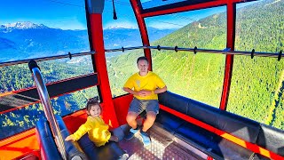 Whistler in Summer Riding the Peak to Peak Gondola [upl. by Wilson]