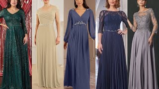 Mother of the Bride Dresses 2023 Long Embroidered Designs for Every Style and Budget [upl. by Naltiak]