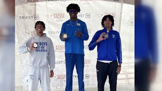 Episcopals Karson Gordon breaks Texas Relays record [upl. by Ferreby36]