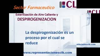 Proceso despirogenización reducción de endotoxinas bacterianas CLB1201834v [upl. by Akeimat]