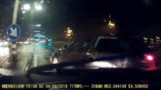 Dutch Dashcam 2018  Car accident Zoetermeer Netherlands  No injuries [upl. by Lehcir755]