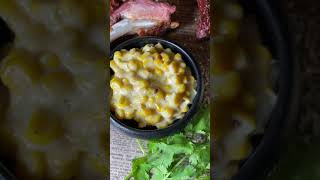 Creamed Corn 🌽 🧀 super easy ultra lecker  DerGrilltyp [upl. by Neelsaj]