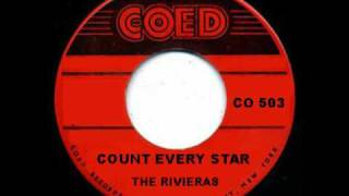 THE RIVIERAS  Count Every Star 1958 DooWop [upl. by Grote]