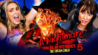 A NIGHTMARE ON ELM STREET 5 THE DREAM CHILD 1989 MOVIE REACTION FIRST TIME WATCHING Review [upl. by Lourie]