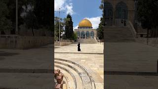 The Dome of the Rock and AlAqsa Mosque on the Temple Mount Jerusalem Israel 2024 [upl. by Aerona]