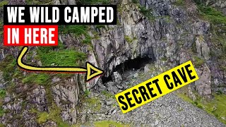 Cave Wild Camp  Lake District England [upl. by Xerxes]