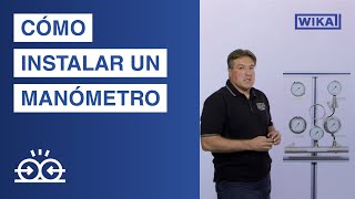 WIKA  Cómo instalar un manómetro [upl. by Wexler]