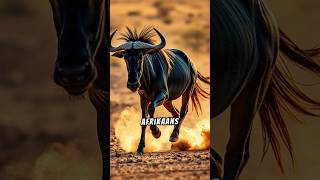 Wildebeest The Great Migrations Stars wildebeest animals [upl. by Ilera117]