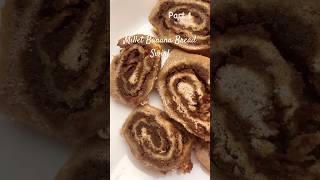 How to make Millet Flour Banana Bread  Millet Banana Bread Swirl [upl. by Infield]