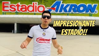 Visitando el Estadio Akron de las Chivas  Tour donde se jugará el mundial en 2026 [upl. by Alcot469]