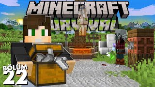 Şimdiye Kadarki En MUHTEŞEM DEMİR Farmı  Minecraft Survival 22 [upl. by Rhyne]