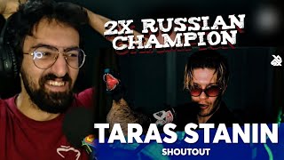 TARAS STANIN • 2X Russian Beatbox Champion REACTION [upl. by Acnaib59]