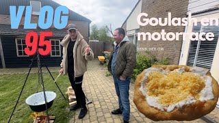 VLOG 95 HONGAARSE GOULASH EN MOTORRACE IN WEEKEND MET VAJON WEGENBOUW [upl. by Frisse]