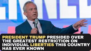 In Washington DC at the Libertarian Party Convention RFK Jr takes aim at Trump  CBC4 News [upl. by Mendelson]