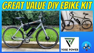 Convert your bike to Electric Sub £400 DIY Ebike kit Yose Power [upl. by Neraj]