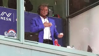 Dennis Eckersley bids farewell in final game as Red Sox broadcaster [upl. by Fellows]