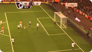 Arsenal vs Liverpool 20 All Goals amp Highlights 2112013 [upl. by Alasdair209]