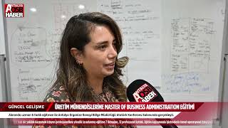 ÜRETİM MÜHENDİSLERİNE MASTER OF BUSINESS ADMINISTRATION EĞİTİMİ [upl. by Benedict453]