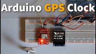 Arduino GPS Clock With Local Time Using NEO6M Module [upl. by Rabush222]