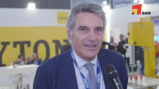 SAIE Bari Domenico Pettine di Xella intervistato in fiera [upl. by Tnomyar766]