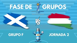 ESCOCIA vs HUNGRÍA  MUNDIAL FIFUSCA ARGENTINAURUGUAY 2024 GRUPO F FECHA 2 [upl. by Belita135]