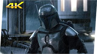 ObiWan vs Jango Fett  Escena Pelea  Star Wars  El Ataque De Los Clones 2002 4K UHD LATINO [upl. by Ttenyl]