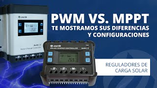 Conexión y funcionamiento de un regulador solar PWM y un regulador solar MPPT [upl. by Claudia473]