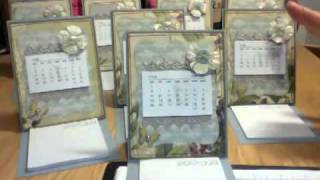 Easel Card Calendars [upl. by Stringer]