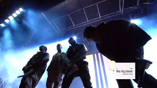 Kanye West Big Sean Pusha T 2 Chainz  Mercy Live at 2015 Roc City Classic [upl. by Hanahsuar118]