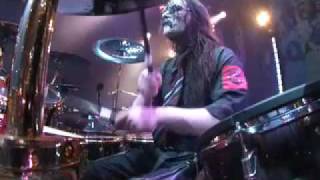 Joey Jordison LIVE with Slipknot tour 2009 [upl. by Aiciruam]