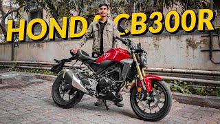 2022 Honda CB300R  Ride Review [upl. by Doralyn]