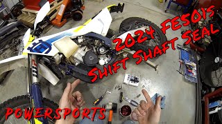 2024 FE501s Shift Shaft Seal Replacement [upl. by Eelana739]