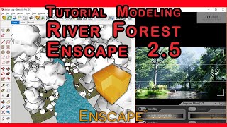 Enscape for SketchUp  Tutorial Tips River Forest  Enscape 25 1100 [upl. by Falcone932]