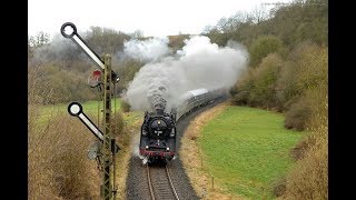 Mit 50 3501 von Treysa nach Hachenburg und zurück [upl. by Attekal]