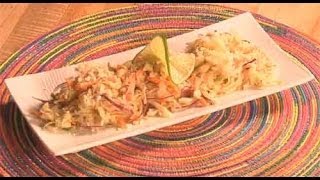 Thai Raw Mango Salad Recipe  Yam Mamuang  Show Me The Curry [upl. by Demahom312]