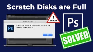 How to Clear Scratch Disk Error in Photoshop [upl. by Bhayani]