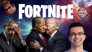 Presidents Play Fortnite with KSI Nick Eh 30 and Andrew Tate Episodes 1315 [upl. by Akemhs]