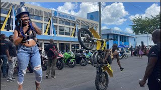 StLucia 45th independence bike rally clips [upl. by Carlson]