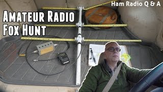 Amateur Radio Fox Hunt ARDF  Ham Radio QampA [upl. by Annoik]