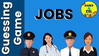 Jobs And Occupations ESL Game  English Vocabulary Games [upl. by Enelyt166]