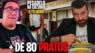 RIC REAGE PESADELO NA COZINHA PORTUGAL 🇵🇹  T2  O TELHEIRO  EP 7  PT 1  EMENTA GIGANTE [upl. by Mintz370]