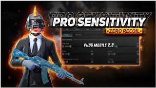 NOCASH 28🔥BEST Sensitivity amp Settings NO RECOIL For Any Device  Code Update PUBG MOBILE [upl. by Yoc]