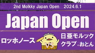 【モルック】2nd Molkky Japan Open モルックジャパンオープン予選 ロッホノースvs日亜モルッククラブ＋おとん＋マルックお兄さん [upl. by Airamzul]