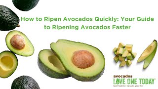 How to Ripen Avocados Quickly Your Guide to Ripening Avocados Faster [upl. by Allix]