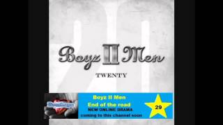 Boyz II Men  End of the road Lyrics [upl. by Petes]