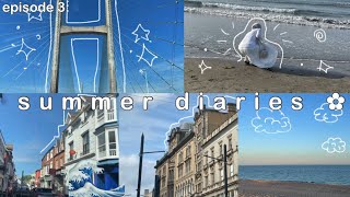 summer diaries 𖦹 ׂ 𓈒 ⋆ ۪ wales 🏴󠁧󠁢󠁷󠁬󠁳󠁿 eats walks beaches 🏖️ [upl. by Girand]